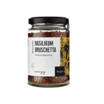 Basilikum Bruschetta ohne Knoblauch