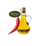 Olivenöl, extra nativ mit Peperoncini/ Chili aus Apulien