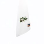 Geschirrtuch weiß, Olive