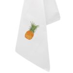 Geschirrtuch weiß, Ananas