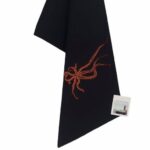 Geschirrtuch schwarz, Octopus