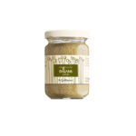 Grüne Olivencreme aus Ligurien