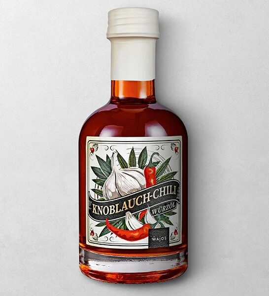 Knoblauch Chili Würzöl – 250 ml
