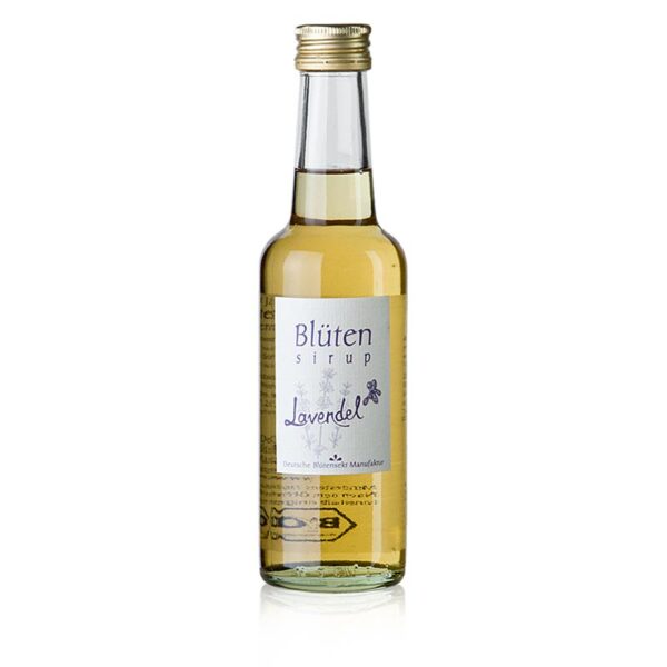 Blütensirup Lavendel Blütensektmanufaktur
